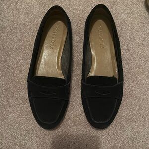 Talbots Black Suede Flat Shoes